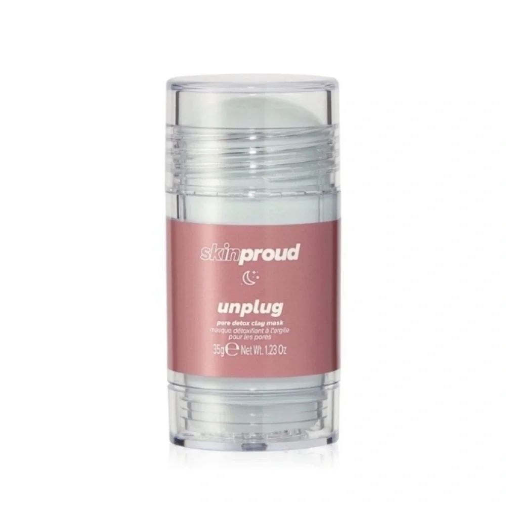 Unplug Pore Detox White Clay Lottie London Skin Proud Exfoliate Face Mask Stick